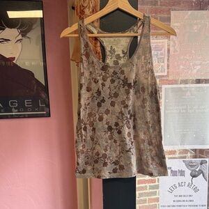 Y2K Floral Tank Top